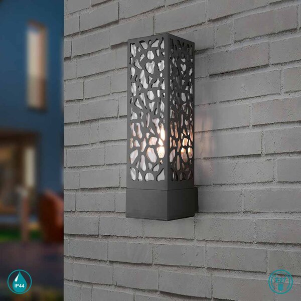 Απλίκα Εξωτερικού Χώρου Trio Lighting Cooper 207360142 Ανθρακί