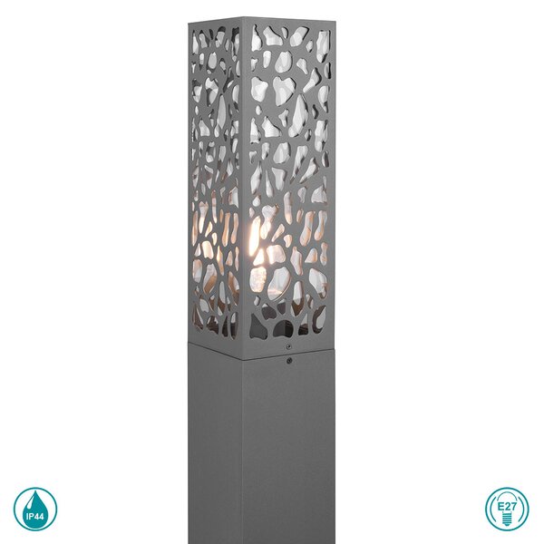 Κολόνα Εξωτερικού Χώρου Trio Lighting Cooper 407360142 Ανθρακί