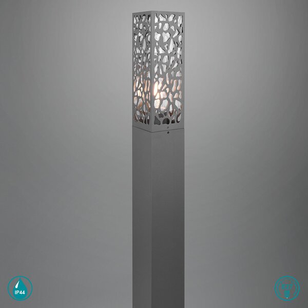 Κολόνα Εξωτερικού Χώρου Trio Lighting Cooper 407360142 Ανθρακί