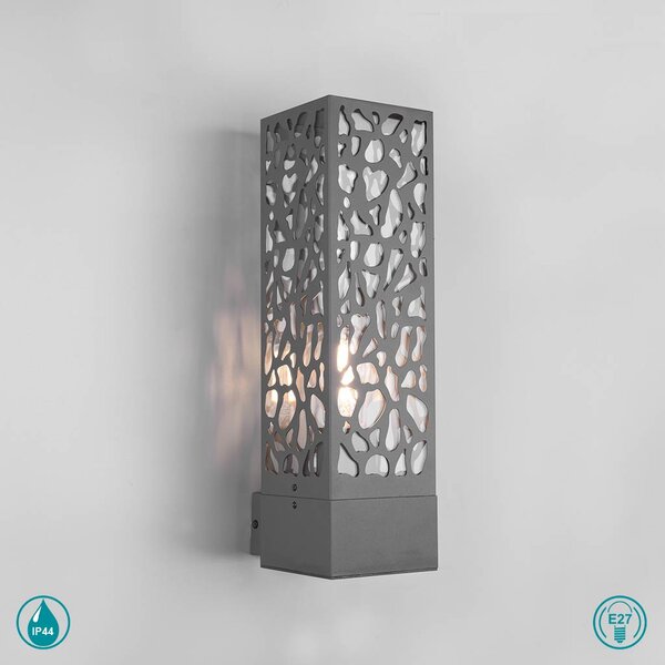 Απλίκα Εξωτερικού Χώρου Trio Lighting Cooper 207360142 Ανθρακί