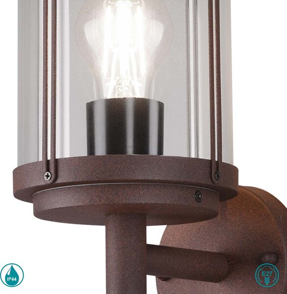 Απλίκα Εξωτερικού Χώρου Trio Lighting Tanaro 202360124 Σκουριά