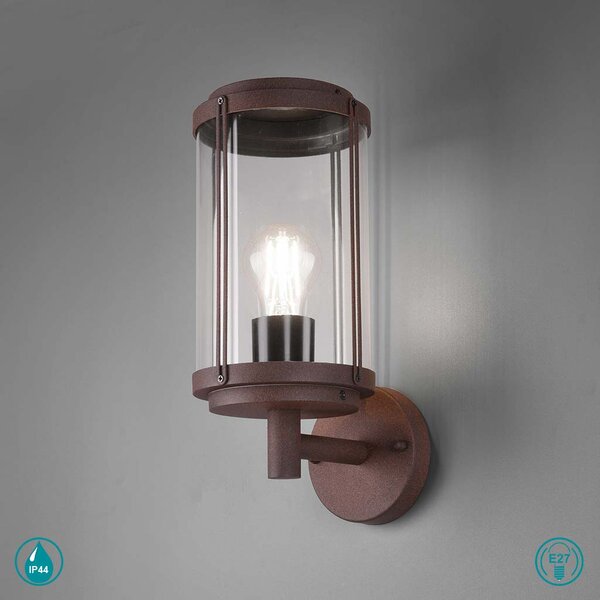 Απλίκα Εξωτερικού Χώρου Trio Lighting Tanaro 202360124 Σκουριά