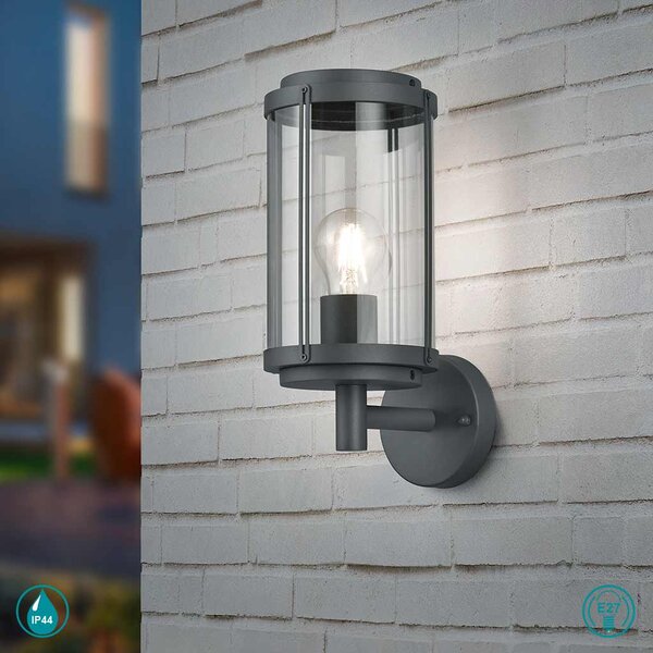 Απλίκα Εξωτερικού Χώρου Trio Lighting Tanaro 202360142 Ανθρακί