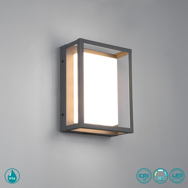Απλίκα Εξωτερικού Χώρου Trio Lighting Witham 277860142 Ανθρακί