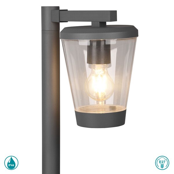 Κολόνα Εξωτερικού Χώρου Trio Lighting Cavado 411060142 Ανθρακί