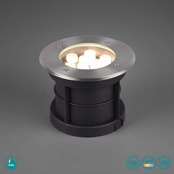 Φωτιστικό Σποτ Χωνευτό Trio Lighting Belaja 821660207 Νίκελ Ματ