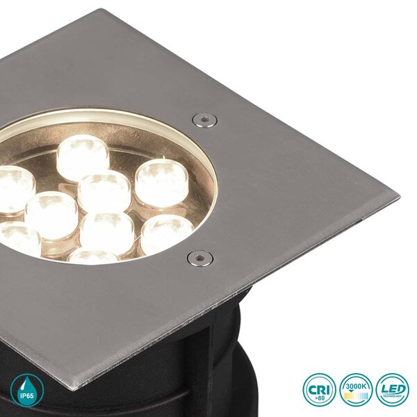 Φωτιστικό Σποτ Χωνευτό Trio Lighting Belaja 821669207 Νίκελ Ματ
