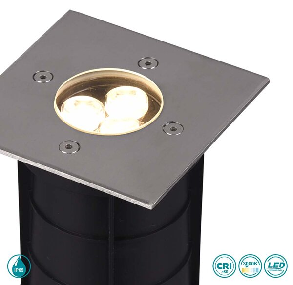 Φωτιστικό Σποτ Χωνευτό Trio Lighting Belaja 821669107 Νίκελ Ματ