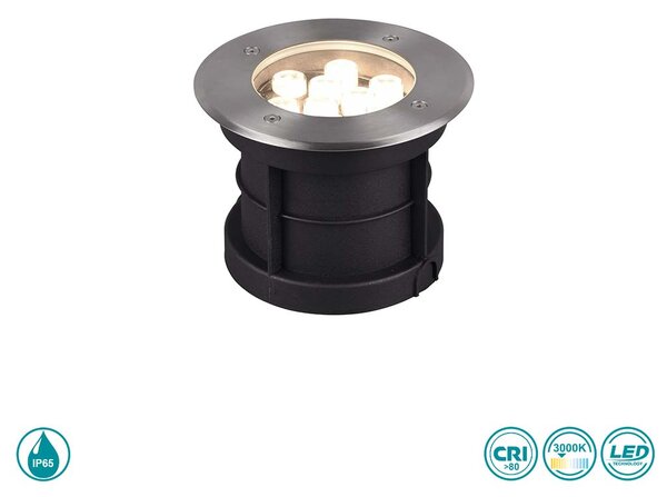 Φωτιστικό Σποτ Χωνευτό Trio Lighting Belaja 821660207 Νίκελ Ματ