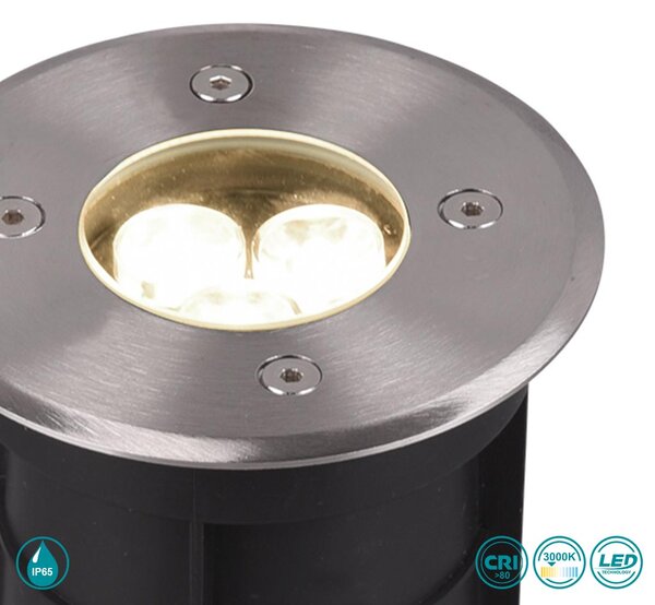 Φωτιστικό Σποτ Χωνευτό Trio Lighting Belaja 821660107 Νίκελ Ματ