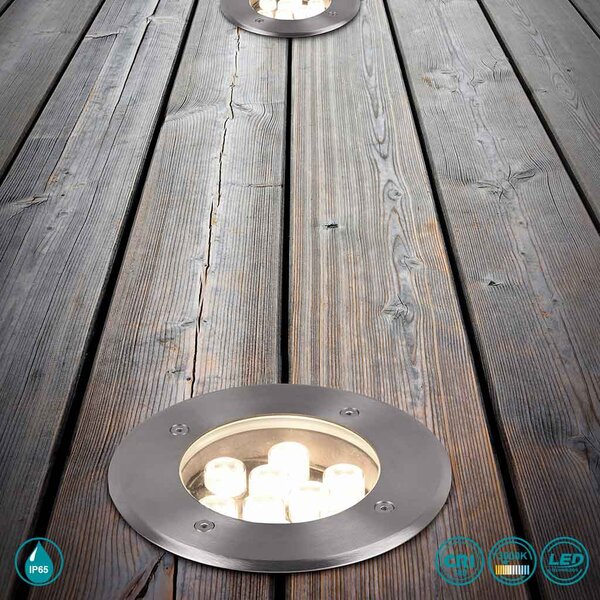 Φωτιστικό Σποτ Χωνευτό Trio Lighting Belaja 821660207 Νίκελ Ματ
