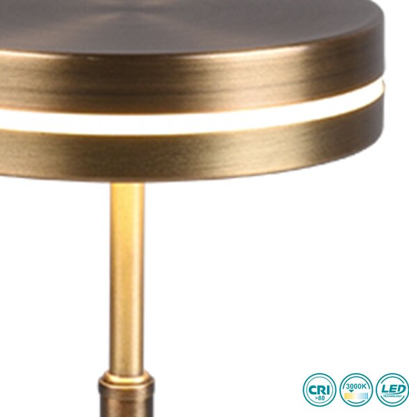 Πορτατίφ Trio Lighting Franklin 526510104 Οξυντέ