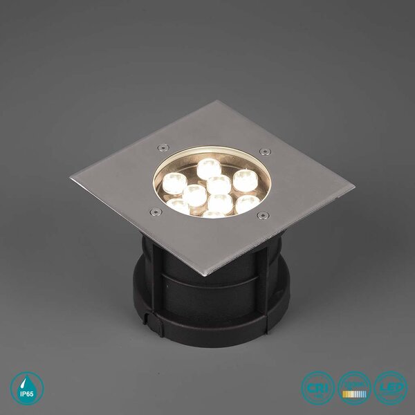 Φωτιστικό Σποτ Χωνευτό Trio Lighting Belaja 821669207 Νίκελ Ματ
