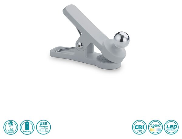 Πορτατίφ Φορητό RL Lighting Maxi R52121111 Γκρί