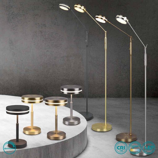 Φωτιστικό Δαπέδου Trio Lighting Franklin 426510104 Οξυντέ