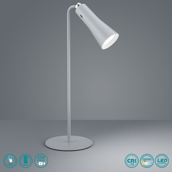 Πορτατίφ Φορητό RL Lighting Maxi R52121111 Γκρί