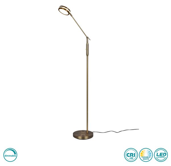 Φωτιστικό Δαπέδου Trio Lighting Franklin 426510104 Οξυντέ