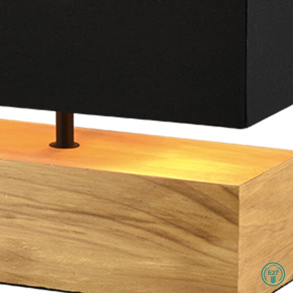 Πορτατίφ RL Lighting Woody R50181080 Μαύρο