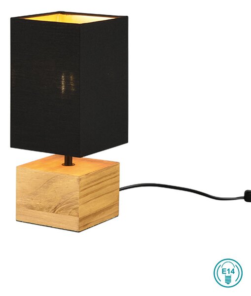 Πορτατίφ RL Lighting Woody R50171080 Μαύρο