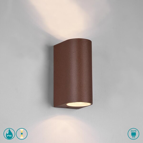 Απλίκα Εξωτερικού Χώρου Trio Lighting Roya 204260224 Σκουριά