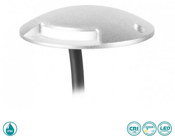Επίτοιχο Φωτιστικό Εξωτερικού Χώρου Forlight Way PX-0349-GRI Γκρι