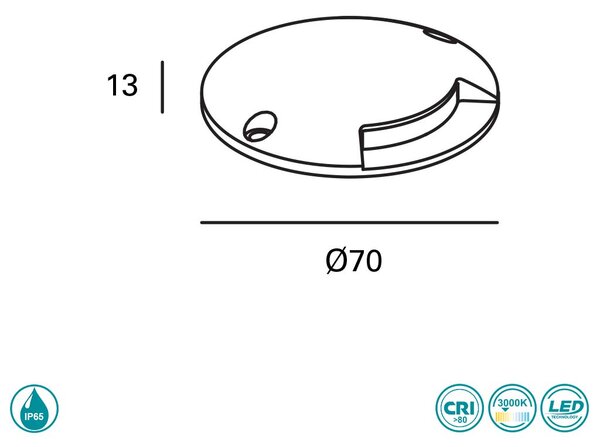Επίτοιχο Φωτιστικό Εξωτερικού Χώρου Forlight Way PX-0349-GRI Γκρι