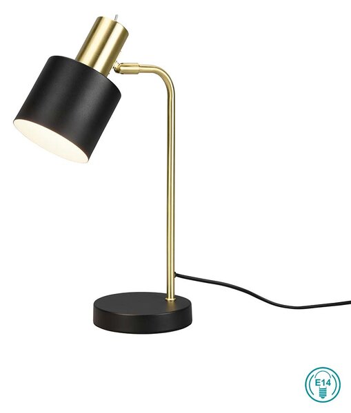 Λάμπα Επιτραπέζια RL Lighting Adam R51041080 Χρυσό-Μαύρο