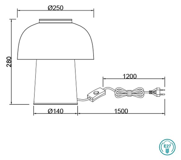Πορτατίφ RL Lighting Punch R50811032 Μαύρο Ματ - Χρυσό
