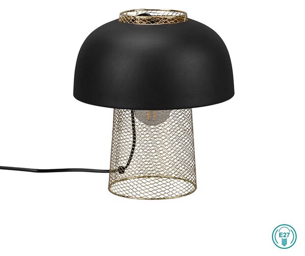 Πορτατίφ RL Lighting Punch R50811032 Μαύρο Ματ - Χρυσό