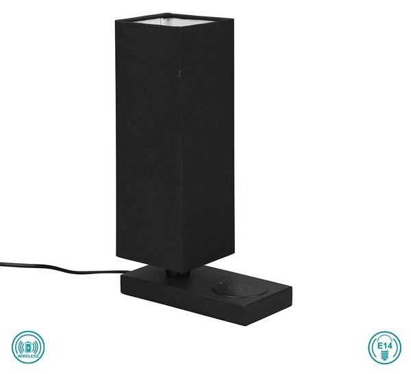Λάμπα Επιτραπέζια RL Lighting Haley R59100132 Μαύρο Ματ