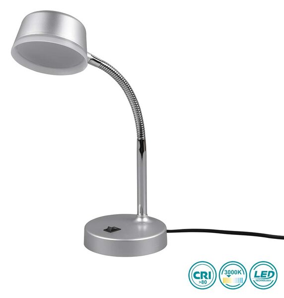 Πορτατίφ Γραφείου RL Lighting Kiko R52501187 Γκρι