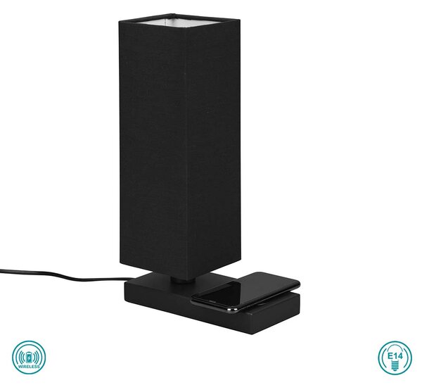 Λάμπα Επιτραπέζια RL Lighting Haley R59100132 Μαύρο Ματ