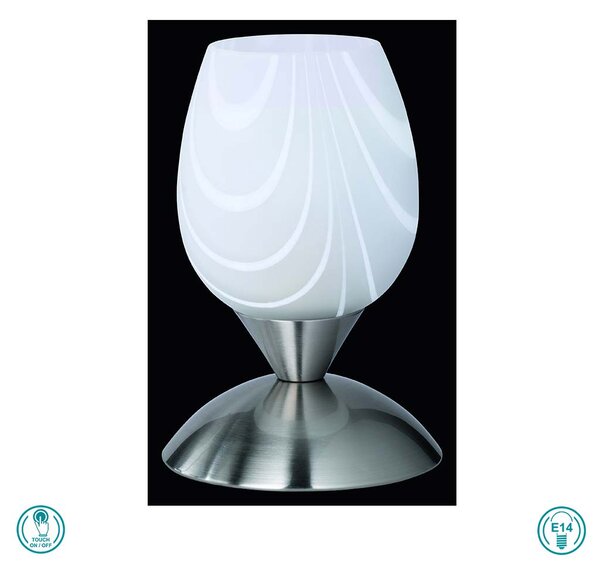 Πορτατίφ RL Lighting Cup II R59441001 Νίκελ Ματ