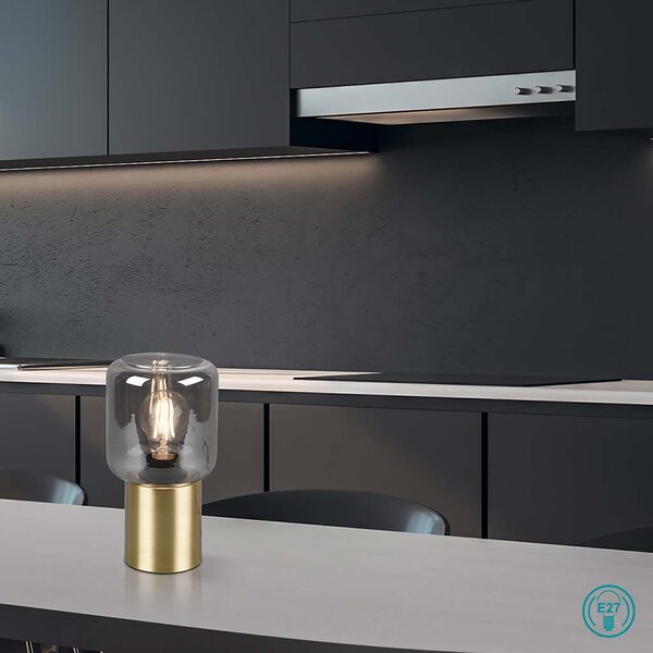 Πορτατίφ RL Lighting Nico R50591008 Χρυσό Ματ