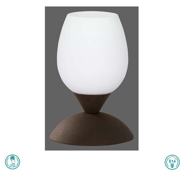 Πορτατίφ RL Lighting Cup II R59441024 Σκουριά