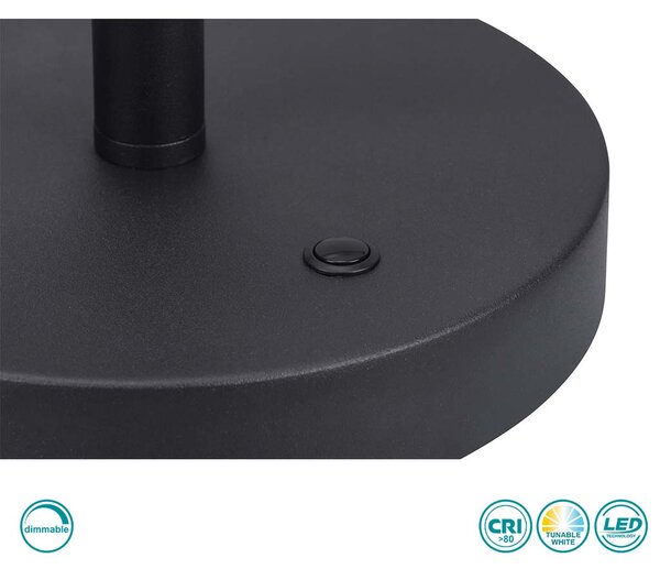 Λάμπα Επιτραπέζια Trio Lighting Sequence 541810208 Χρυσό Ματ-Μαύρο Ματ