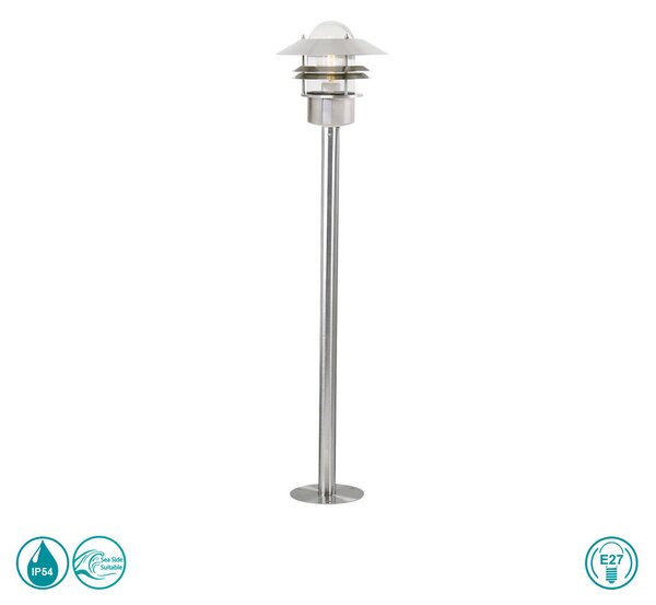 Κολωνάκι Εξωτερικού Χώρου Nordlux Blokhus 25078034 Ανοξείδωτο