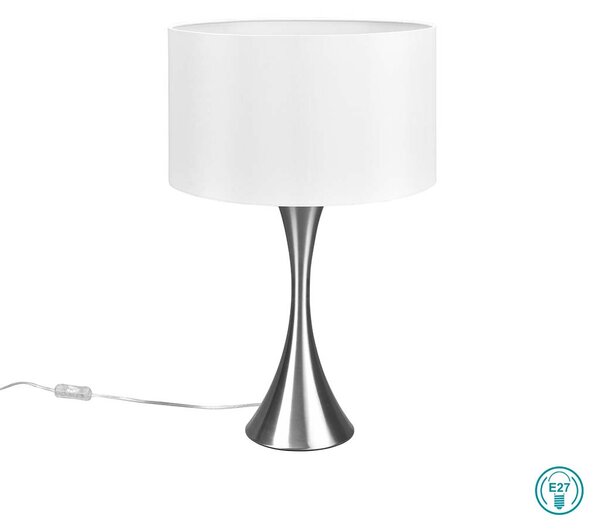 Λάμπα Επιτραπέζια Trio Lighting Sabia 515700107 Νίκελ Ματ