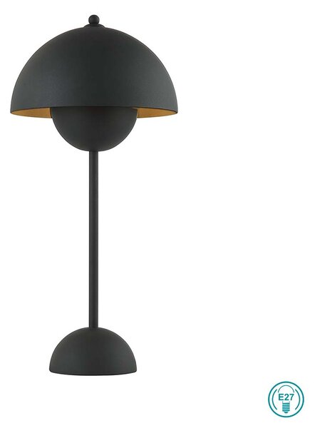 Φωτιστικό Επιτραπέζιο Viokef Tulip 4283301 Μαύρο