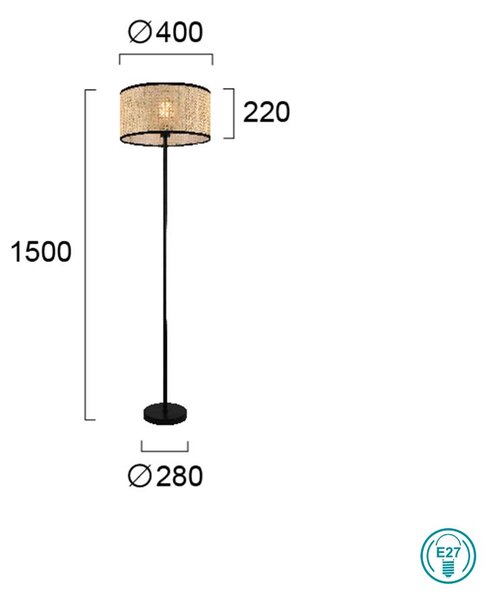 Φωτιστικό Δαπέδου Viokef Gheisa 4285700
