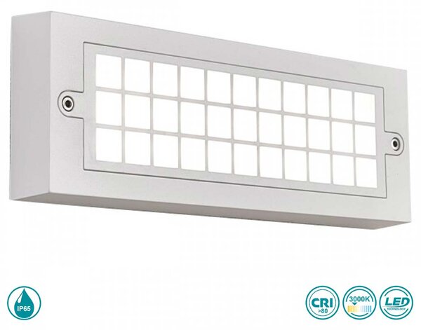 Απλίκα Εξωτερικού Χώρου LED SpotLight 7807 Λευκή (3000K)