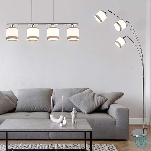 Φωτιστικό Δαπέδου RL Lighting Davos R41553006 Λευκό