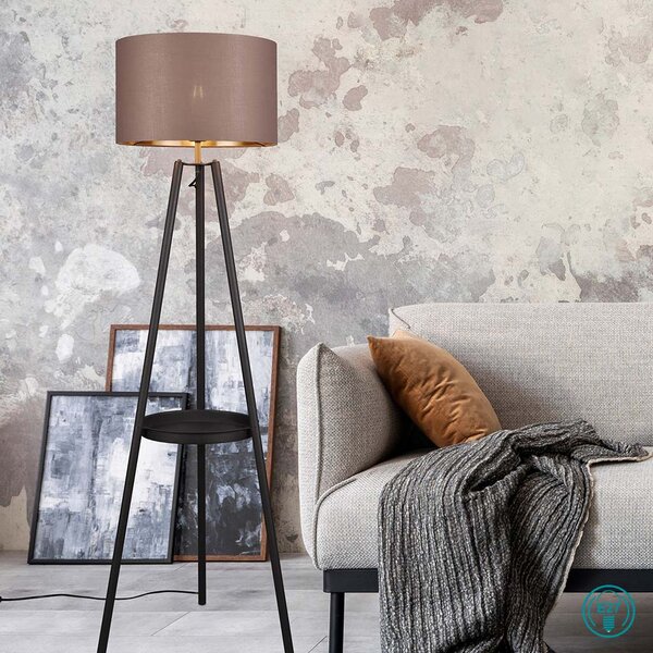 Φωτιστικό Δαπέδου RL Lighting Colette R41561032 Μαύρο Ματ