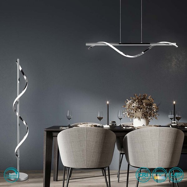 Φωτιστικό Δαπέδου RL Lighting Isabel R42201106 Χρώμιο (4000K)