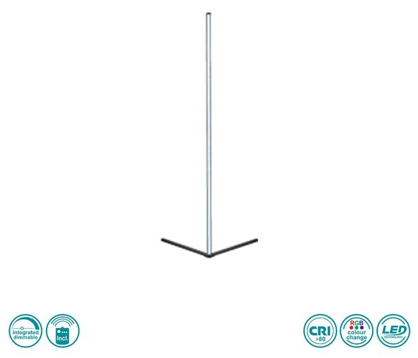 Φωτιστικό Δαπέδου RL Lighting Level R45721102 Μαύρο Ματ