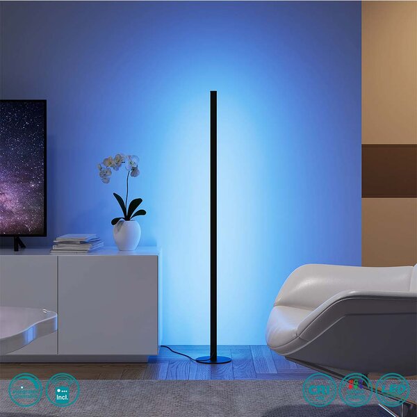 Φωτιστικό Δαπέδου RL Lighting Tendo R45711102 Μαύρο Ματ