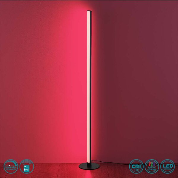 Φωτιστικό Δαπέδου RL Lighting Tendo R45711102 Μαύρο Ματ