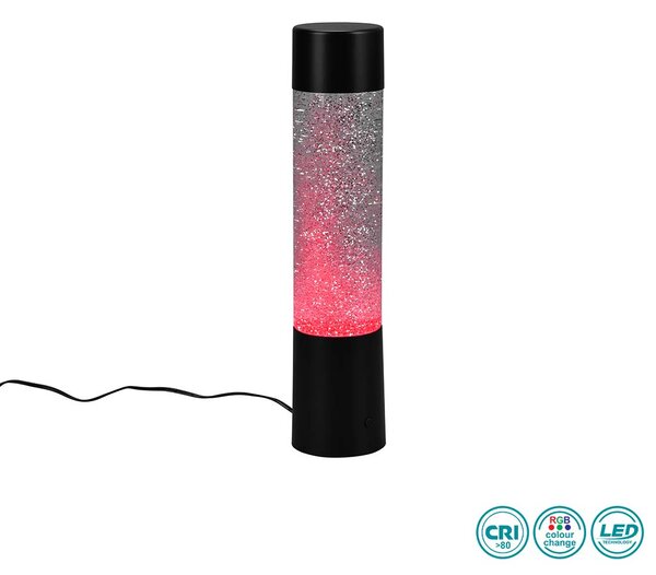 Επιτραπέζιο Φωτιστικό RL Lighting Glitter R50871032 Μαύρο Ματ