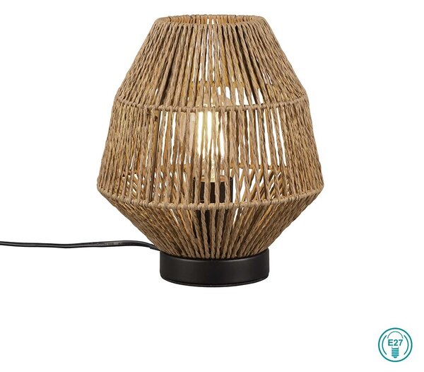 Πορτατίφ Ethnic RL Lighting Miki R51101026 Καφέ