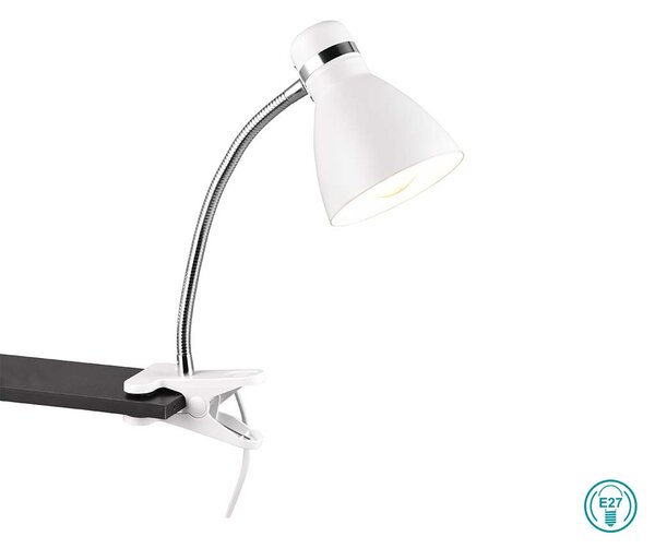 Φωτιστικό Clip-On RL Lighting Harvey R20731231 Λευκό Ματ